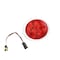 Truck-Lite Super 44, Led, Red, Round, 6 Diode, Stop/Turn/Tail, Gray Flange Mount Forget S.S.,  44032R3 - alternate 1